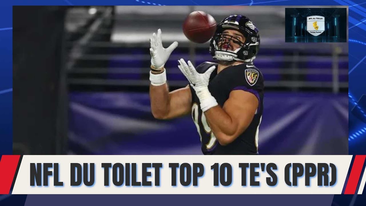 Top 10 NFL Fantasy TE's (PPR) for the 2022 season NDT 12