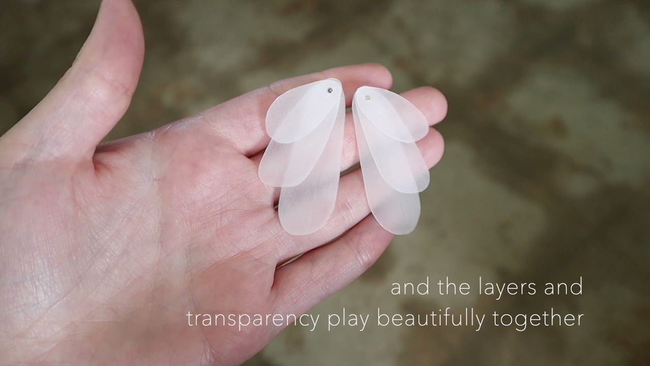 Winged Seed Earrings - small - Jewelry by Charity Ridpath