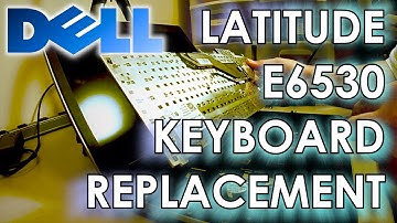 Dell Latitude E6530 Keyboard Replacement - Jody Bruchon
