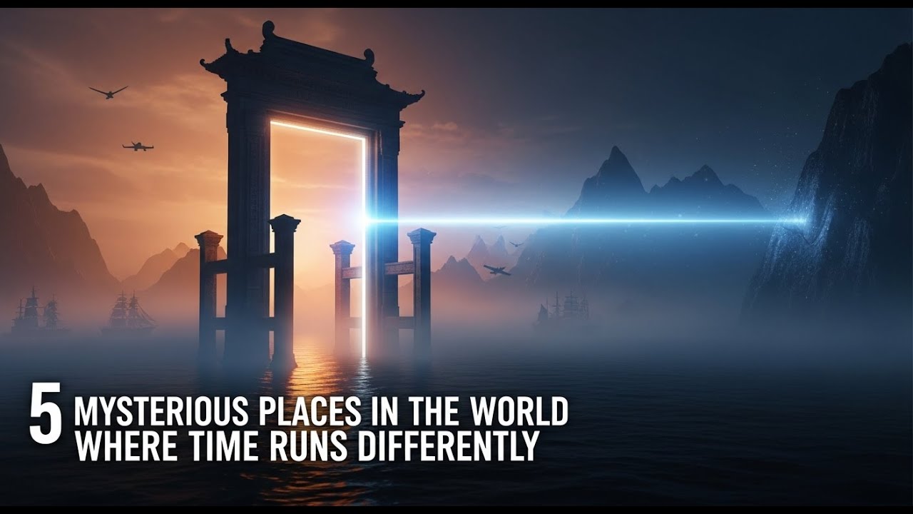 5 Places on Earth Where Time Runs Differently | Real life History and Documentary with Bishop