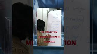 MD SIMULATION @ DIGIANALIX #shots #bioinformatics #biotechnology #biotechnologystudent #drugdesign