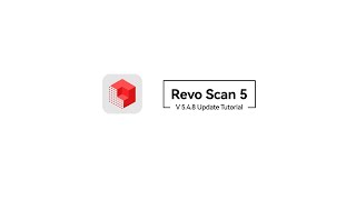 Revo Scan 5 4.8 update Overview