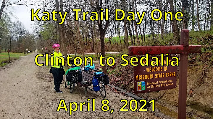 Katy Trail Day One Clinton to Sedalia (April 8, 20...