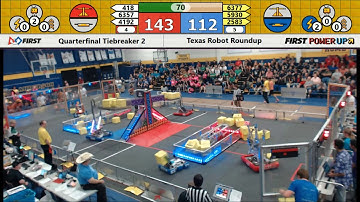 QF2M3 2018 Texas Robot Roundup