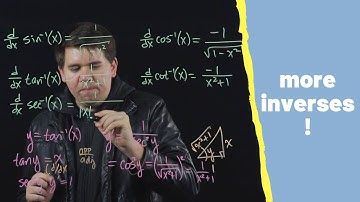 Lit Calculus 40: Derivatives of Inverse Trig Functions