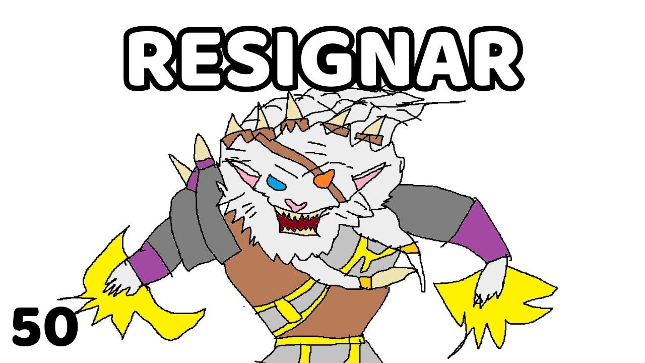 "R" CHAMPS MAKING ME WANT TO RESIGN