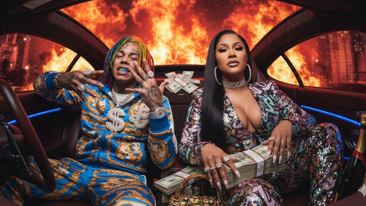 GLORY QUEST Cardi B , 6ix9ine - (ft. Tyga) Remix