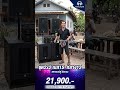 ชุดลำโพงคาราโอเกะ2x2 เบส15 กลาง12 เพาเวอร์คู่ stereo! | นากาชิ "ทำ" ลำโพง