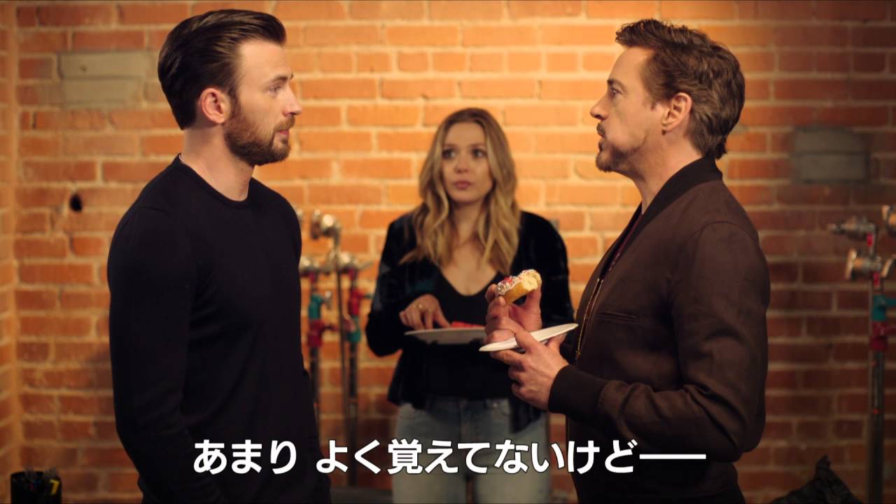 シビル ウォー キャプテン アメリカ ケンカの原因はドーナツ Youtube