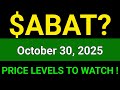 ABAT Stock American Battery Technology Company ABAT Stock Technical Analysis October 30 2025 