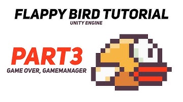 How to make complete Flappy Bird game in Unity GAME OVER