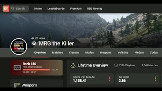 Battlefield Tracker Network SPM Stat Issues 🔥🔥 + NEW WEBSITE