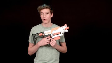 Nerf Elite Modulus Recon MK-II Review and Shooting