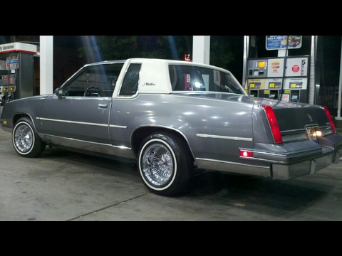 1985 cutlass on 14 inch daytons with kicker 2500 watt amp and 12w7 - YouTub...