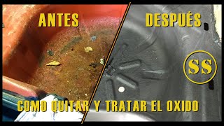 Como reparar el OXIDO DE TU AUTO (PASO A PASO 1/2)