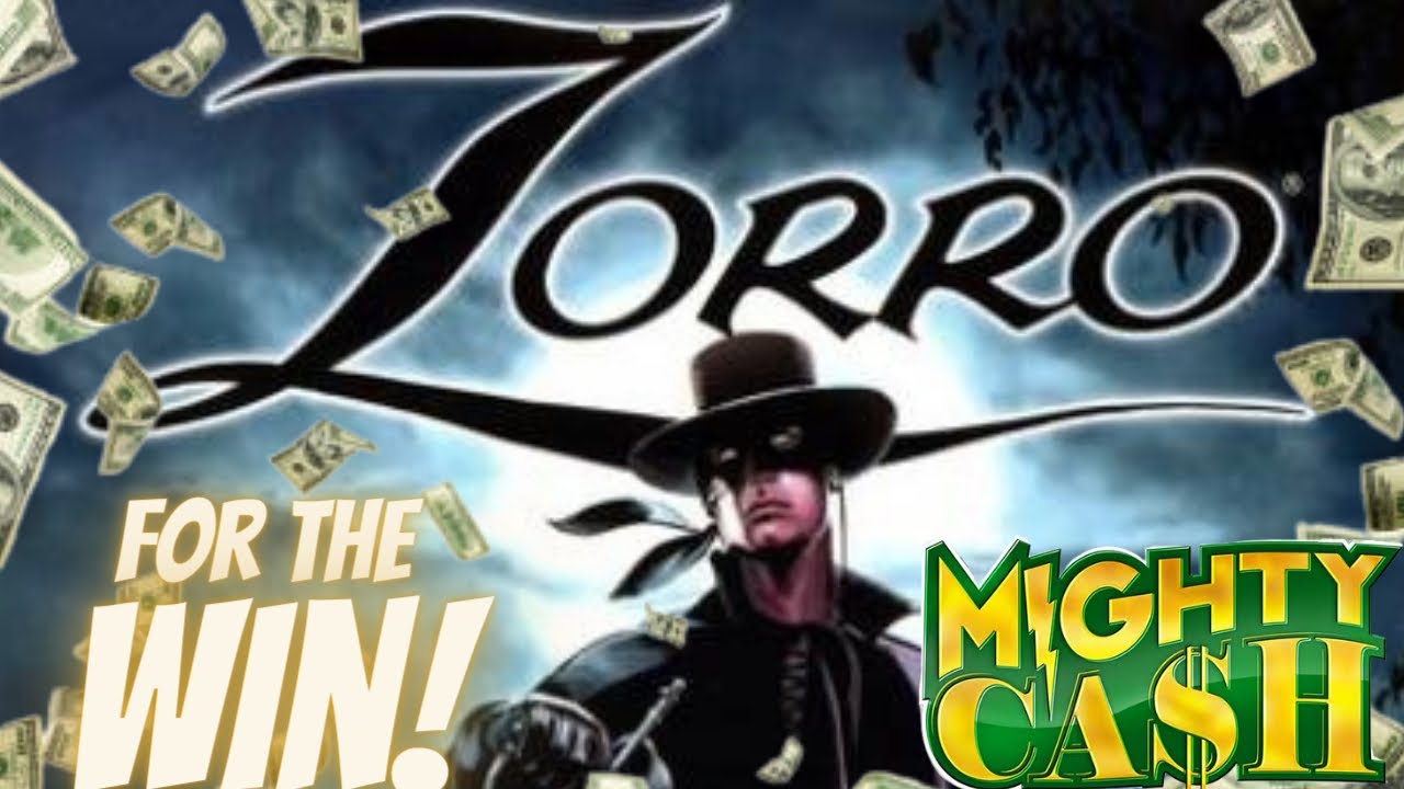 ZORRO FOR THE WIN 🏆 MIGHTY CASH SLOT MACHINE HIGH LIMIT LIVE PLAY LOTS OF BONUSES YouTube
