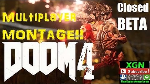 Doom 4 Beta Montage, highlights from Doom closed beta multiplayer gameplay