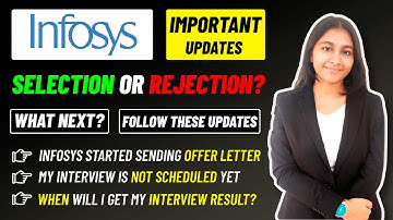 Infosys interview results declared! | Received Offer Letter? | Not Received Interview Email?