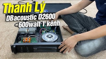 Thanh Lý Cục Đẩy DB D2600 Anh Em Lấy Alo Em 0393551234