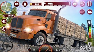 US Euro Cargo Truck Offroad Simulator 3D - Android Truck games screenshot 1