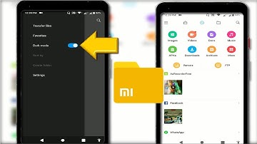 Enable Dark on MI File Manage App in Android 2019