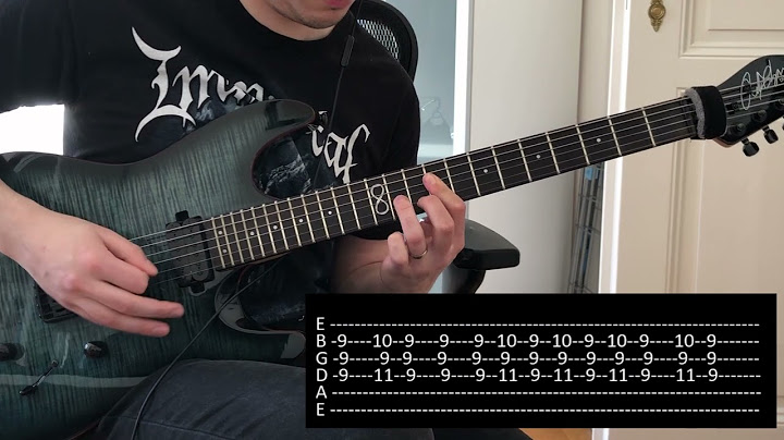 Peace of Mind Guitar version - Guitar performance video thumbnail