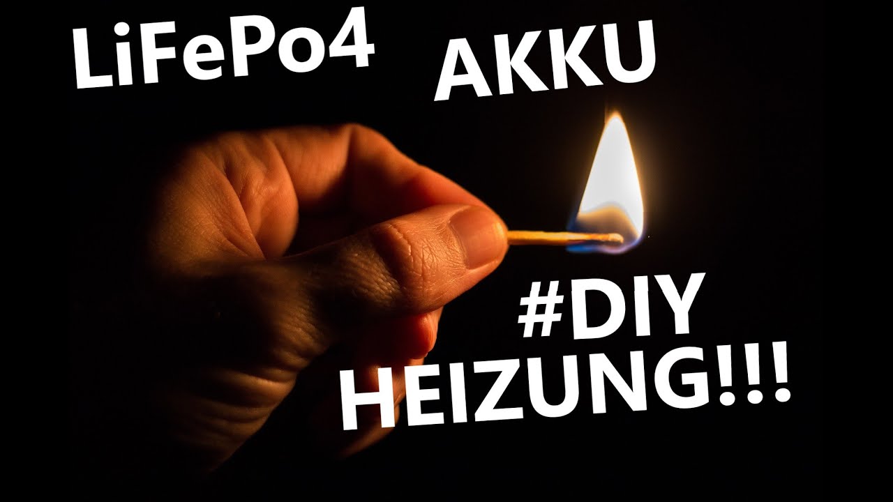 New #DIY LiFePo4 Heizung Akku einfach den Akku Outdoor nutzen. #Utuberlars selbst gebaut Heizmatte solar