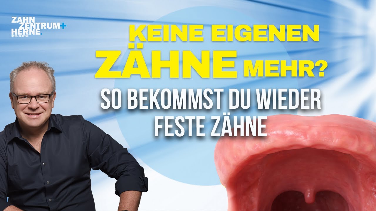 Alle Zähne verloren? So funktionieren Implantate im zahnlosen Kiefer