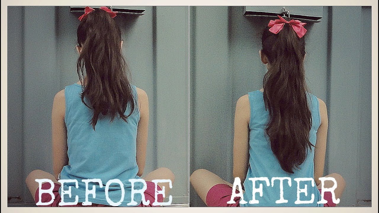 How To: Make Your Hair Look Longer!! (NO EXTENSIONS!) - YouTube