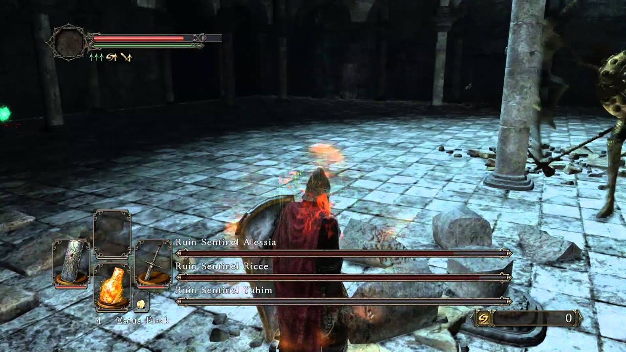Dark Souls 2 The Lost Bastille Ruin Sentinals boss Walkthrough YouTube dark-souls-2-the-lost-bastille-ruin-sentinals-boss-walkthrough-youtube