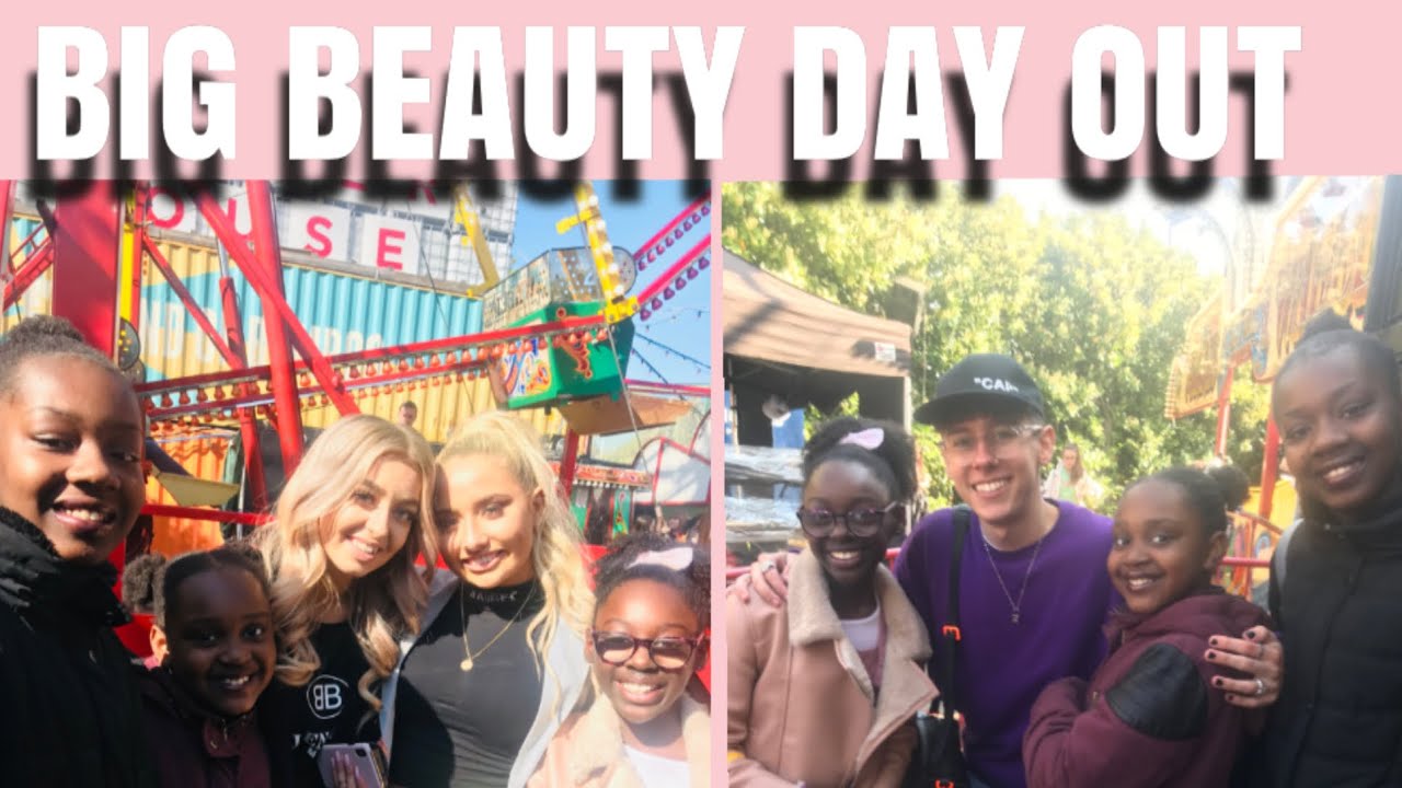 Big Beauty Day Out London Meeting Saffron Barker & Anastasia Kingsnorth
