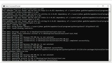 Convert any python  py  file into windows executable  exe