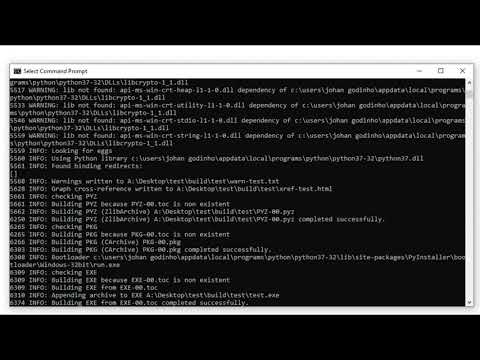 Convert any python  py  file into windows executable  exe