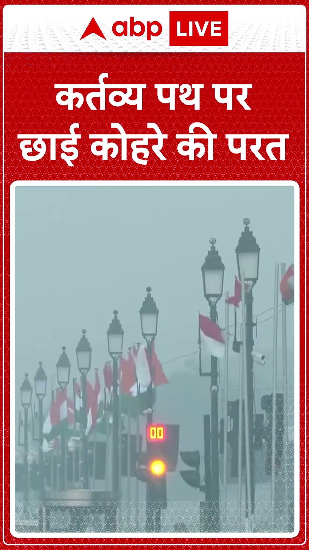 76th Republic Day: कर्तव्य पथ पर छाई कोहरे की परत | ABP NEWS SHORTS