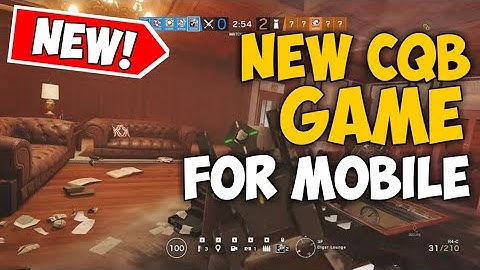 NEW CQB GAME FOR MOBILE |RAINBOW SIX SIEGE MOBILE | Project: Breach