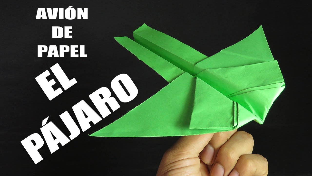 Como hacer aviones de papel fácil