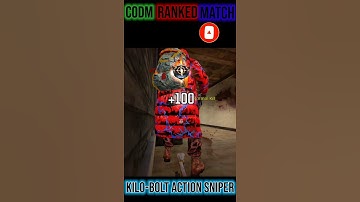 KILO-BOLT ACTION SNIPER CODM RANKED MATCH | CALL OF DUTY MOBILE CODM | XFANTIX  SHORTS VIDEO #shorts