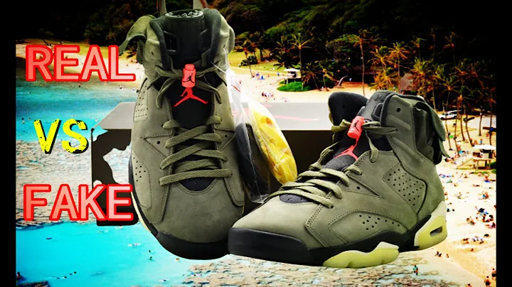 Real VS Fake Air Jordan 6 x Travis Scott Cactus Jack EARLY REVIEW
