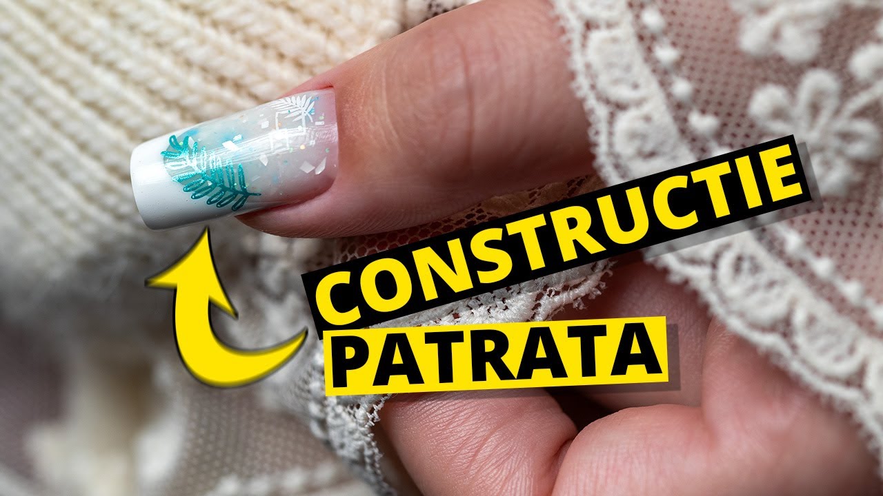 Constructie Patrata cu Gel pe Sablon - Tutorial