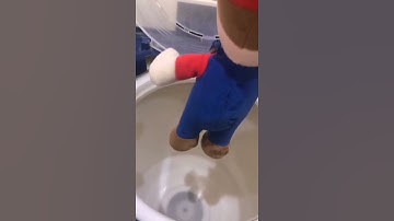 Thumbnail of mario in washing machine but it's vocoded