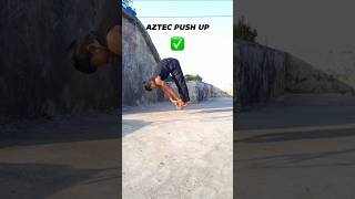 Aztec push up tutorial #wholeworkout #shorts #viralvideo #trending #calisthenis #gym
