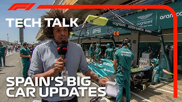 New Car Updates For Spain | F1 TV Tech Talk | Crypto.com