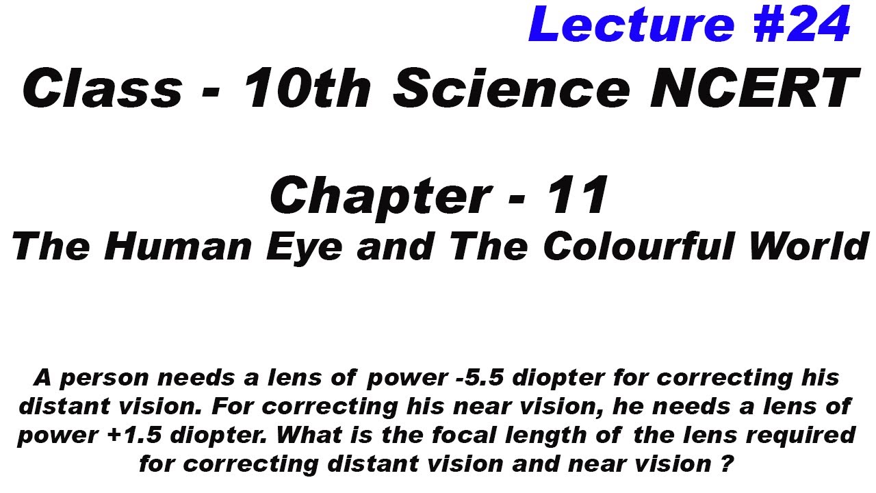 a person needs a lens of power 5.5 diopter for correcting his distant