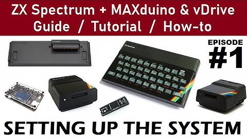 ZX Spectrum + MAXduino & vDrive. Episode #1