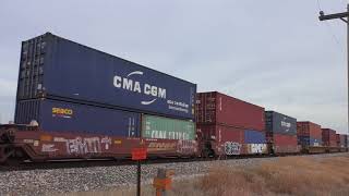 UP Golden State Route:  Marion, Arkansas intermodal (detour)  02/14/2018  # 2
