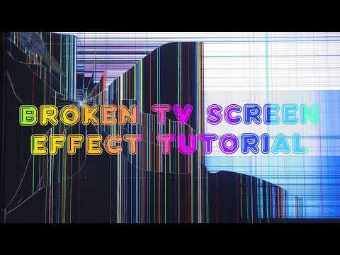 Broken TV Screen Prank Tutorial - How to set it up?