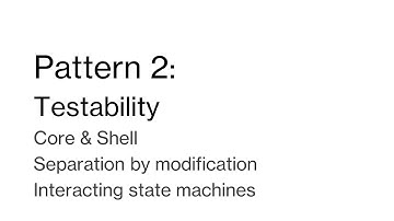 TTK4145 - 2020 - 02: Pattern 2 - Testability