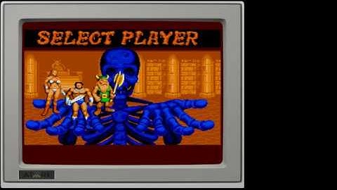 Golden Axe  (Tyris Flare)  - MiSTer FPGA - Atari ST