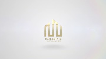 E.DS005 - Real Estate Intro Logo | Clean Logo Animation | After effects Templates | Intro Templates