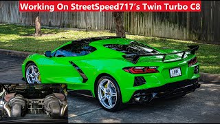 We Do WHAT To StreetSpeed717's Twin Turbo C8?!?!